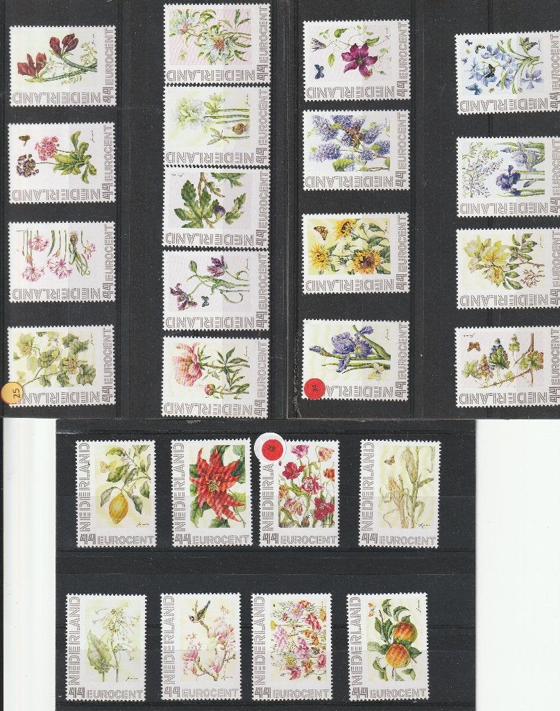 persoonlijke postzegels bloemenpracht  postfris, Postzegels en Munten, Ophalen of Verzenden, Na 1940, Postfris