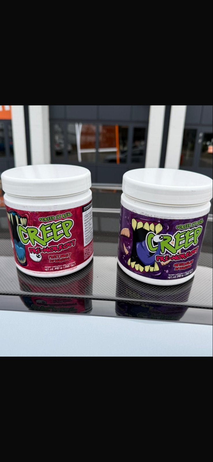 Creep Pre-Workout - 90/95 potten beschikbaar, Ophalen of Verzenden, Nieuw, Poeder of Drank