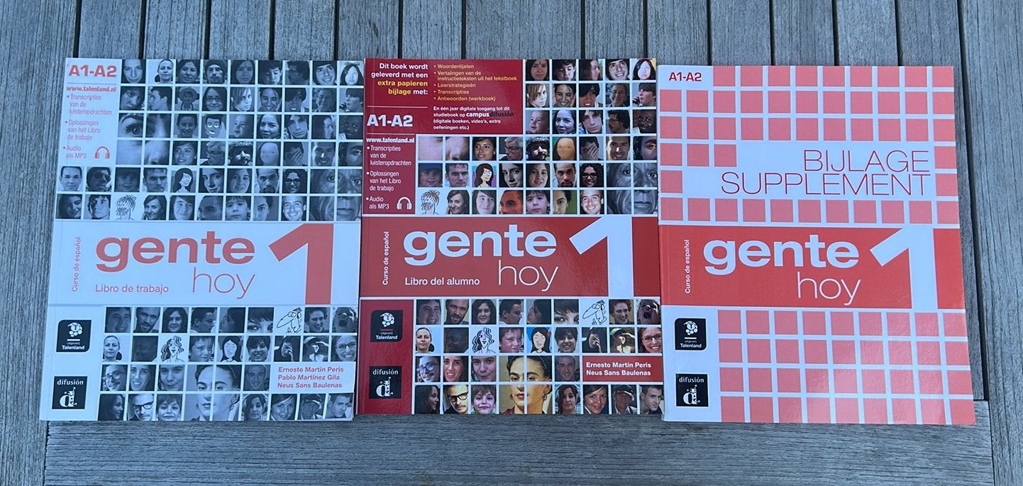 Gente hoy 1(A1-A2) Libro de trabajo/Libro de alumno/Bijlage, Boeken, Ophalen of Verzenden, Nieuw, Non-fictie