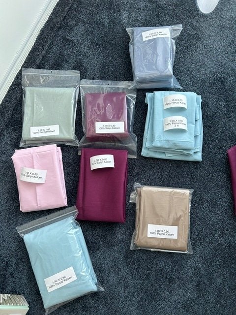 10 Stuks Coupon lappen Stof 100% Katoen, Hobby en Vrije tijd, Stoffen en Lappen, Overige kleuren, Nieuw, Ophalen of Verzenden