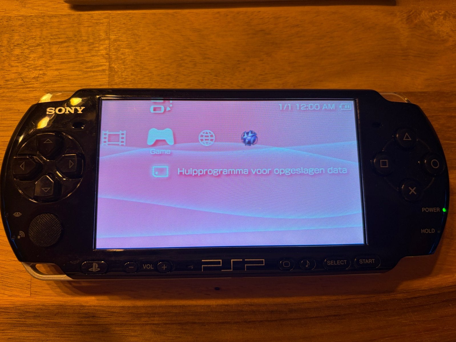 Sony PSP 3000, Spelcomputers en Games, Ophalen, Gebruikt, Zwart, PSP 3000