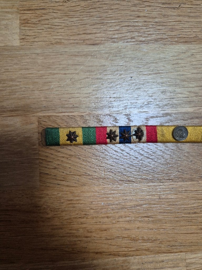 Baton spange OHK, Trouwe dienst en Orde en vrede, Verzamelen, Ophalen of Verzenden, Landmacht, Nederland, Lintje, Medaille of Wings