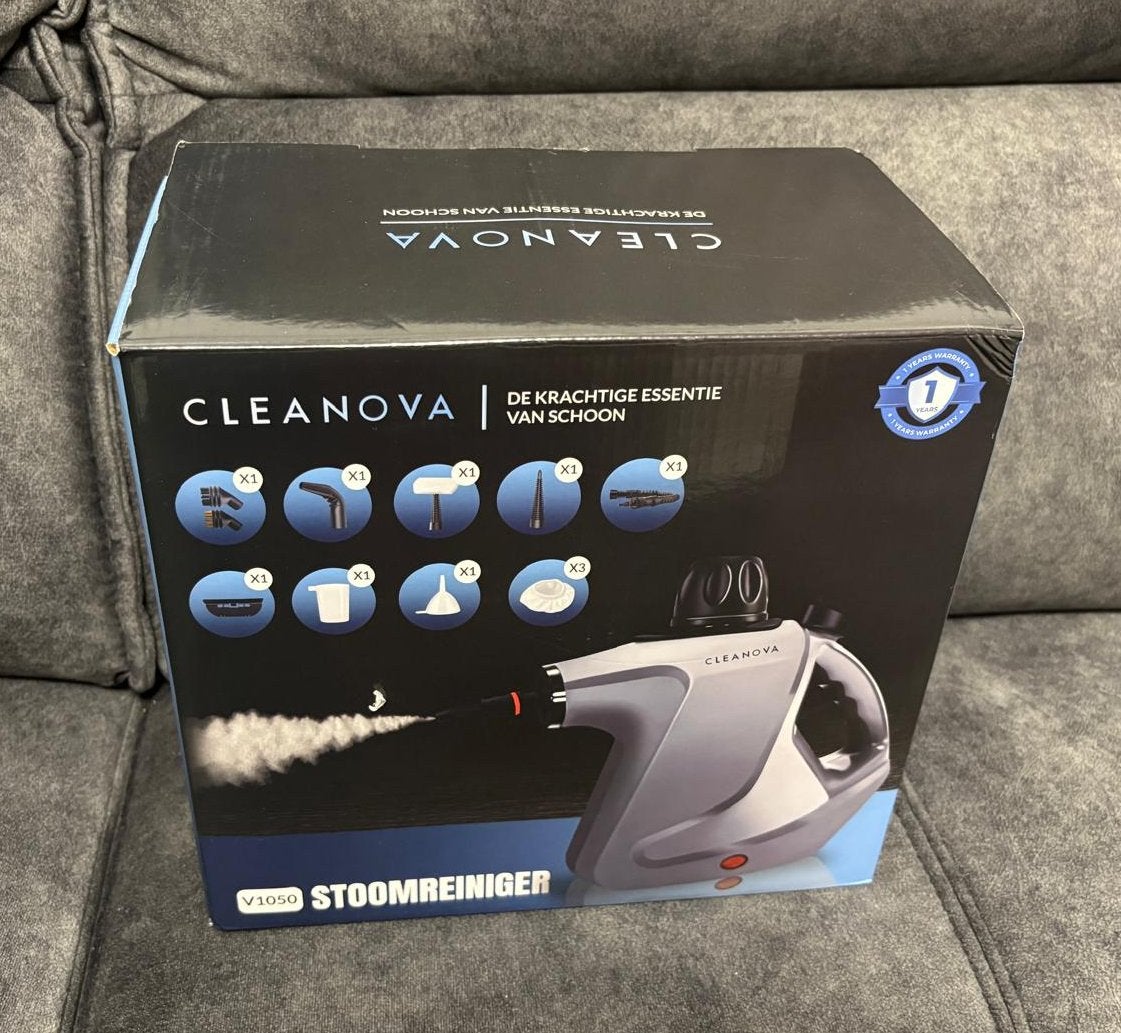 De CLEANOVA Stoomreiniger V3 is een krachtige, stoomreiniger, Witgoed en Apparatuur, Ophalen, Nieuw, Stoomreiniger