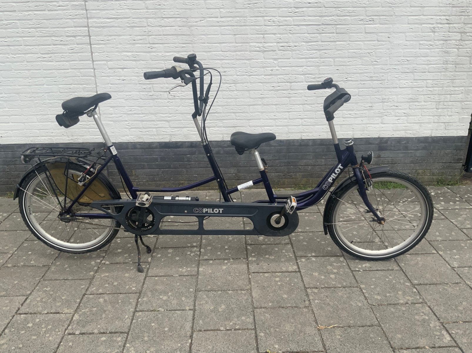 Co pilot Tandem Duo Fiets, Fietsen en Brommers, Fietsen | Tandems, Ophalen, Gebruikt