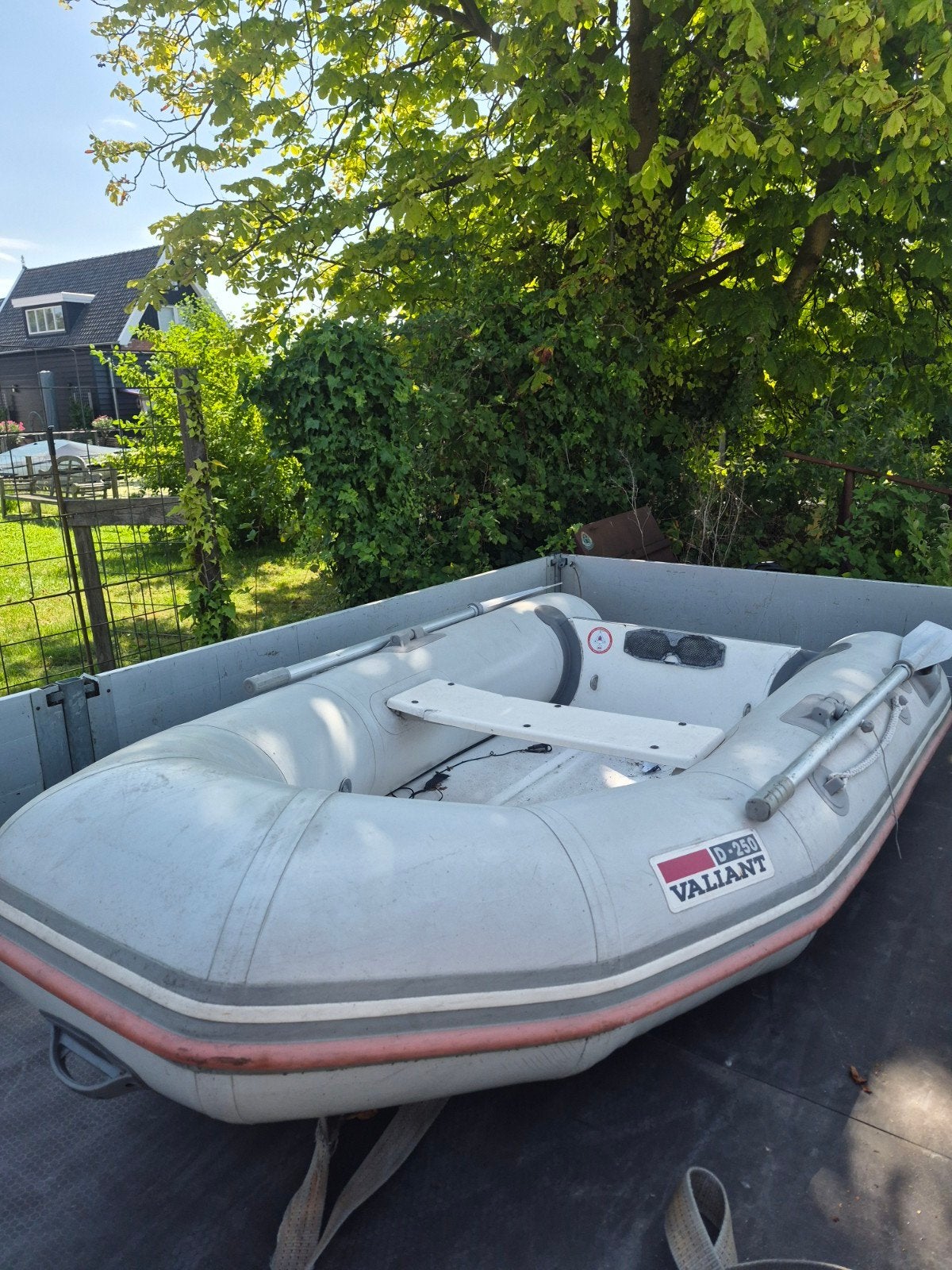 valiant rib 250 met werk zie tekst., Watersport en Boten, Ophalen, Gebruikt, Overige typen, Motorboot