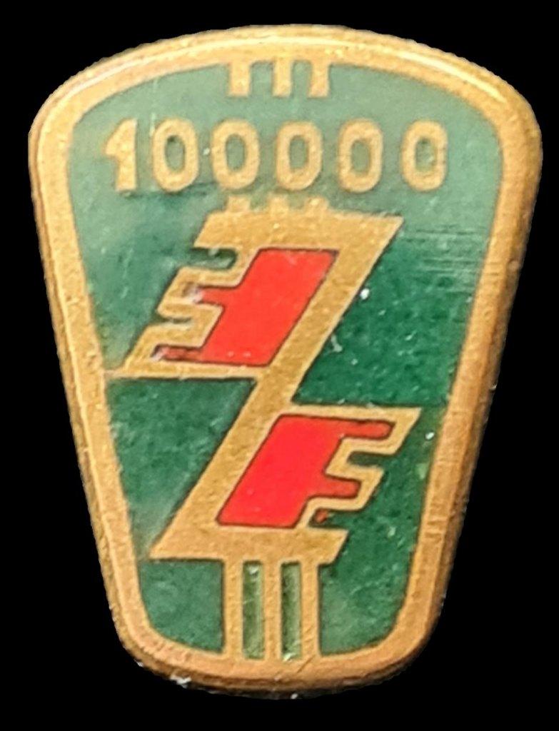 Zastava speld- groen rood 100 000 emaille, Verzenden, Nieuw, Transport, Speldje of Pin