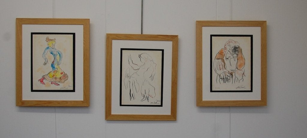 Jan Sierhuis schilderijen origineel, Ophalen, Portret of Personen, Bijzondere lijst, Surrealisme