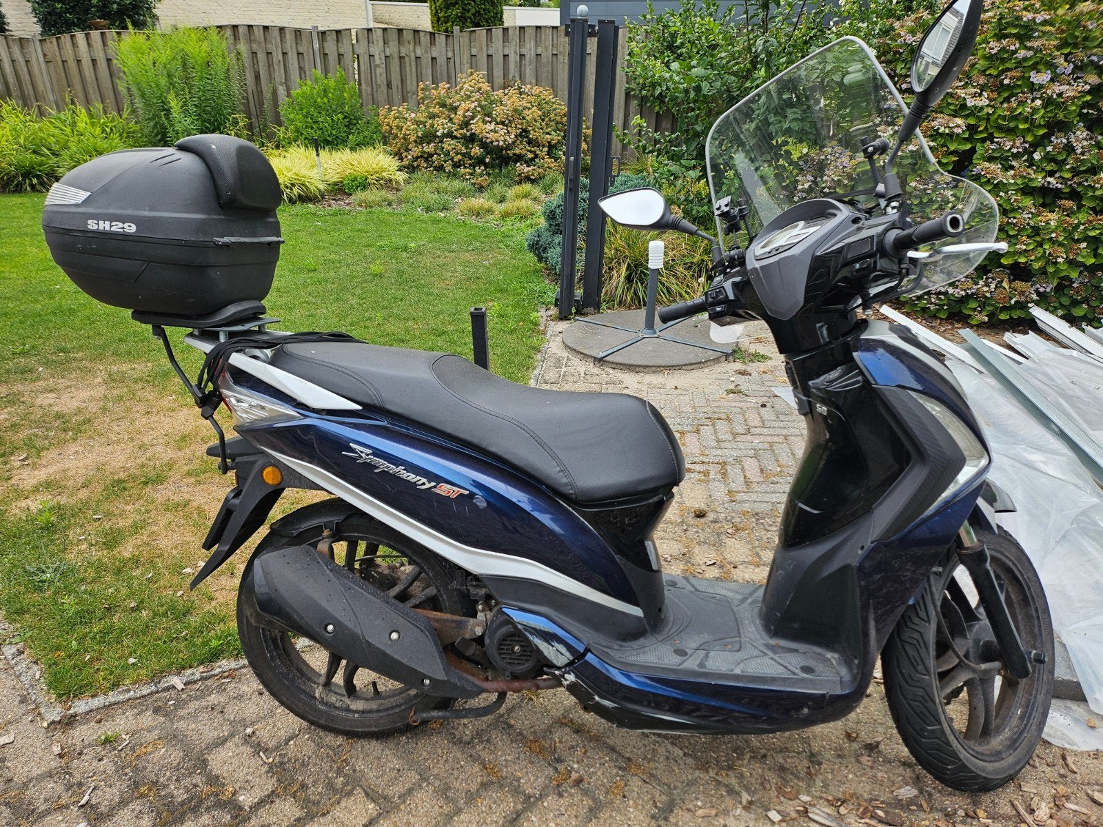 SYM Symphony ST 50 Scooter - Blauw, inclusief topkoffer, Ophalen, Gebruikt, Overige modellen, Maximaal 45 km/u