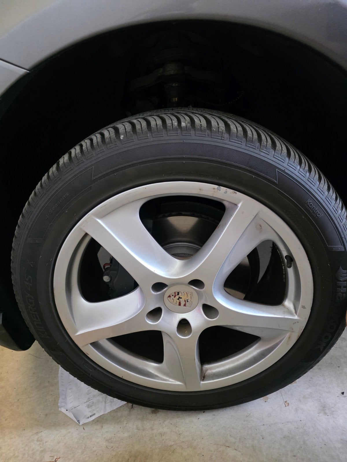 Porsche Cayenne Techno Style Velgen - 20 inch, Auto-onderdelen, Banden en Velgen, Ophalen, Gebruikt, Velg(en), 275 mm