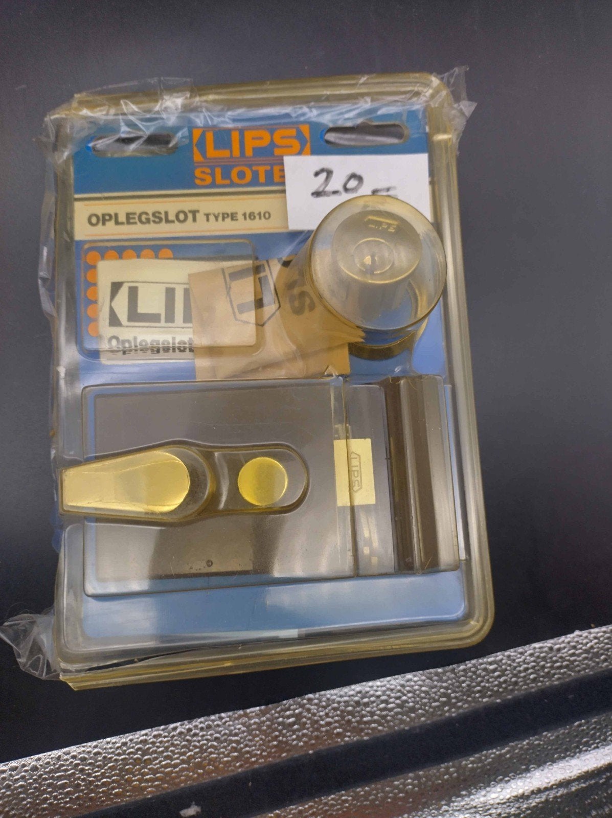 LIPS Oplegslot Type 1610 - Nieuw in verpakking, Doe-het-zelf en Verbouw, Hang- en Sluitwerk, Ophalen of Verzenden, Nieuw, IJzer