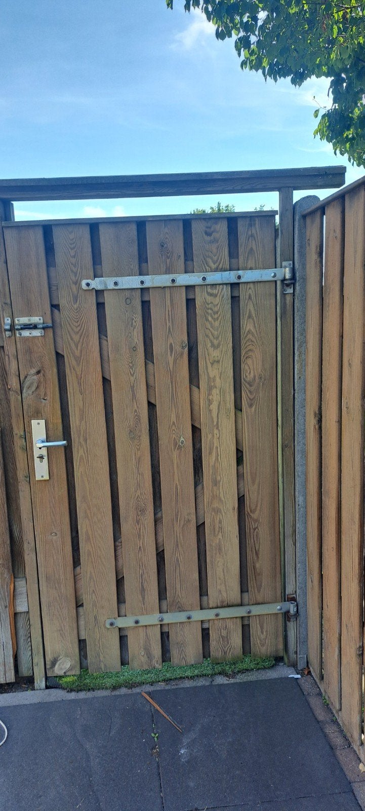 Poort, Ophalen of Verzenden, Hout, Minder dan 3 meter, 1 tot 2 meter
