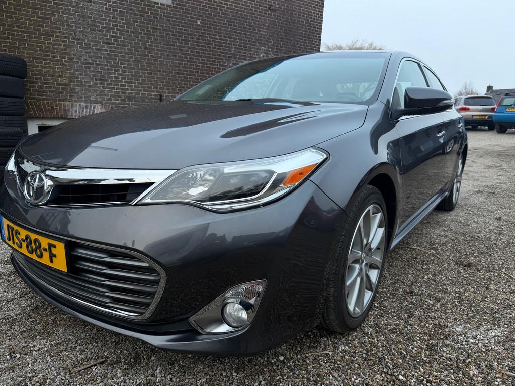 Toyota Camry AVALON Leer Clima Cruise Camera Dodehoek 3.5 V6, Auto's, Toyota, Euro 5, Gebruikt, Zwart, Camry