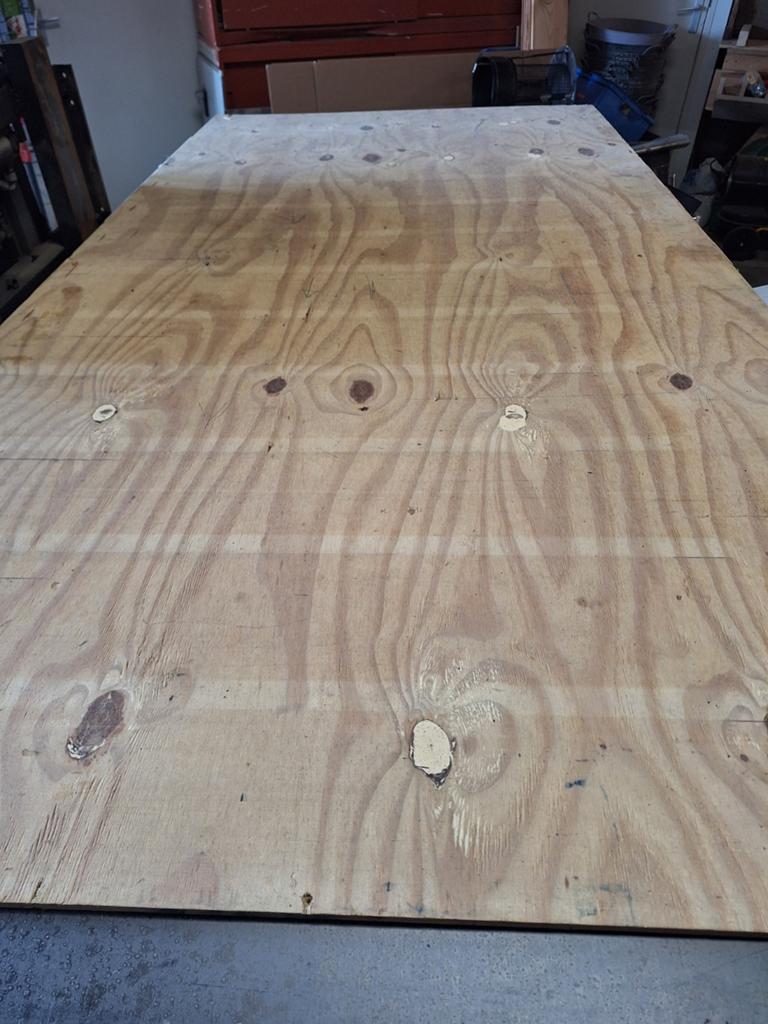 Underlayment plaat 244x122 cm 9 mm dik, Doe-het-zelf en Verbouw, Ophalen, Gebruikt, Minder dan 25 mm, Overige typen