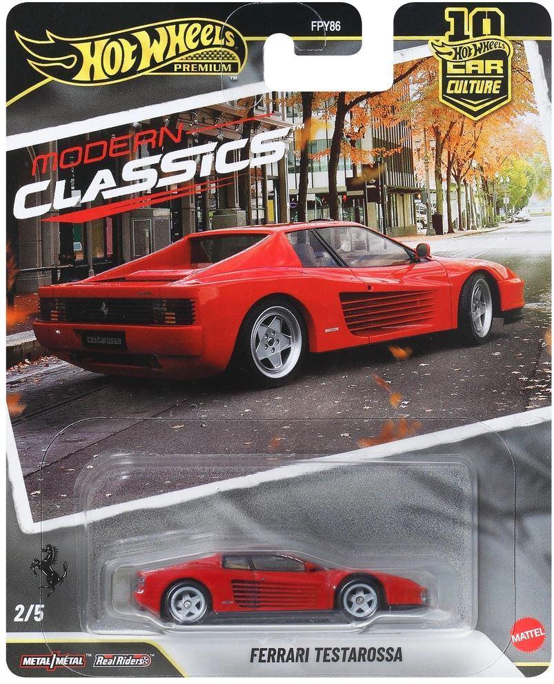 2026 Hot Wheels Premium Ferrari Testarossa - Modern Classics, Ophalen of Verzenden, Nieuw
