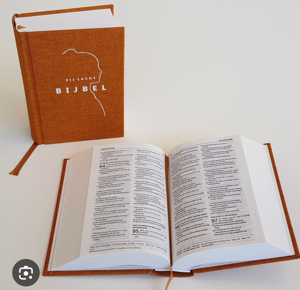GEZOCHT: pocketbijbel van Zij Lacht, Boeken, Godsdienst en Theologie, Ophalen of Verzenden, Zo goed als nieuw