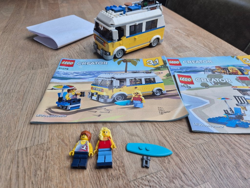 Lego creator 4 setjes, Lego, Ophalen of Verzenden, Zo goed als nieuw, Compleet