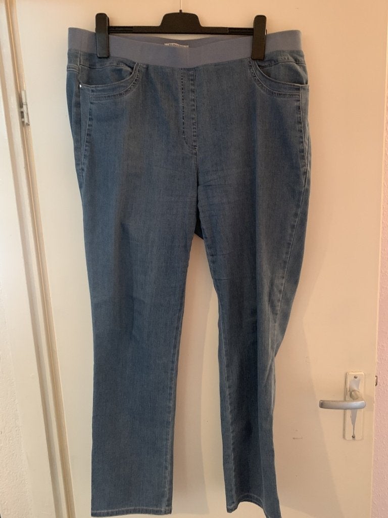 Blauwe broek van Brax. Maat 4XL, Blauw, Maat 46/48 (XL) of groter, Zo goed als nieuw, Lang