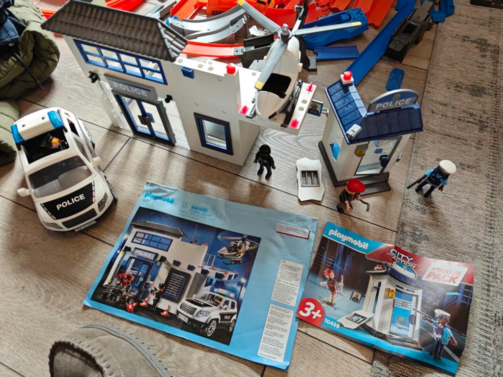 Playmobil Politiebureau 9372 - Incompleet (geen quad), Ophalen of Verzenden, Gebruikt, Los playmobil
