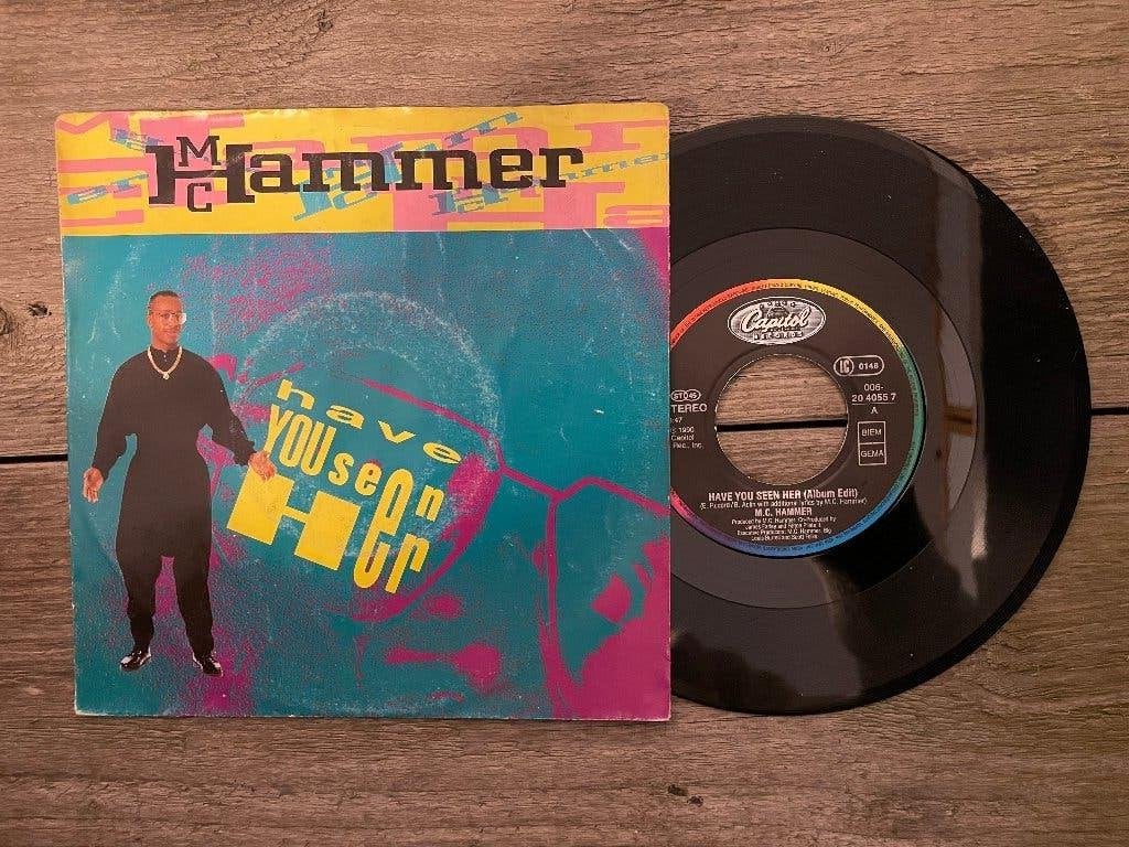 VINYL SINGLE MC Hamer - Have You Seen Her, Gebruikt, 7 inch, Ophalen of Verzenden, Pop
