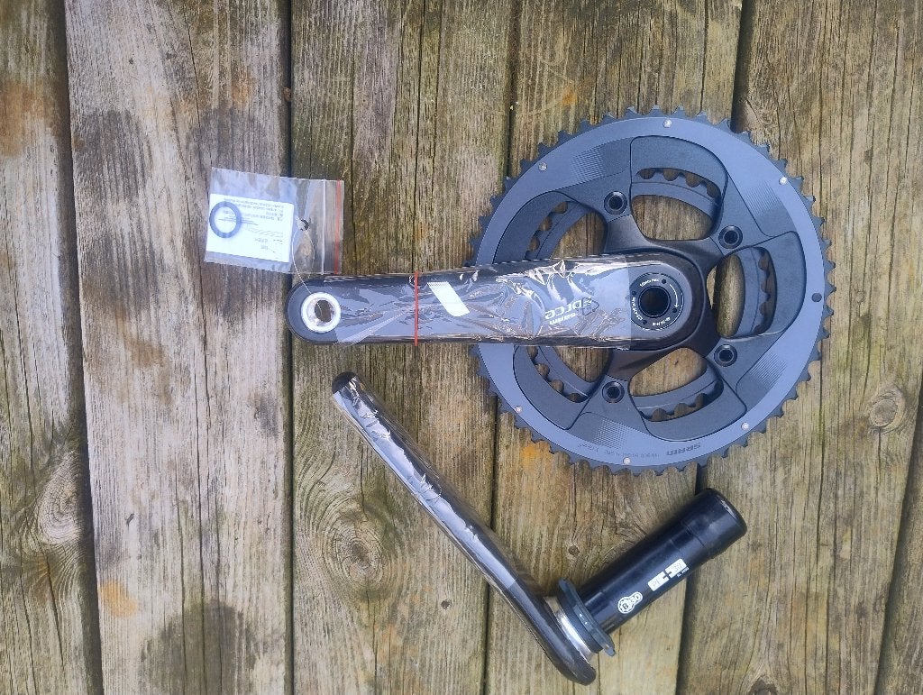 NIEUW NOS Sram Force 22 BB30 2 X 11 Racefiets Crankset, Ophalen of Verzenden, Nieuw, Overige typen