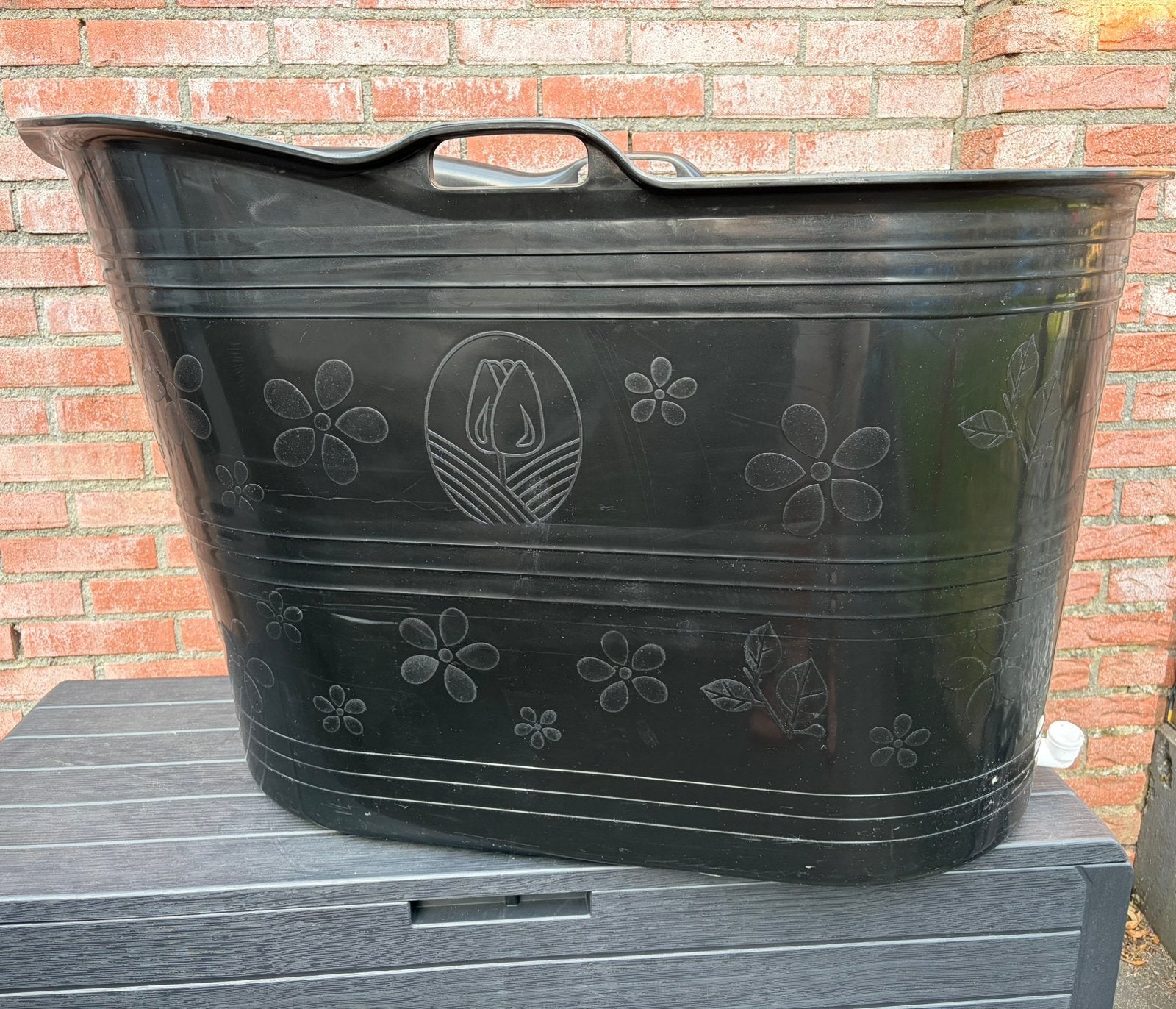 Mobiele badkuip / bath bucket, Ophalen of Verzenden, Zo goed als nieuw