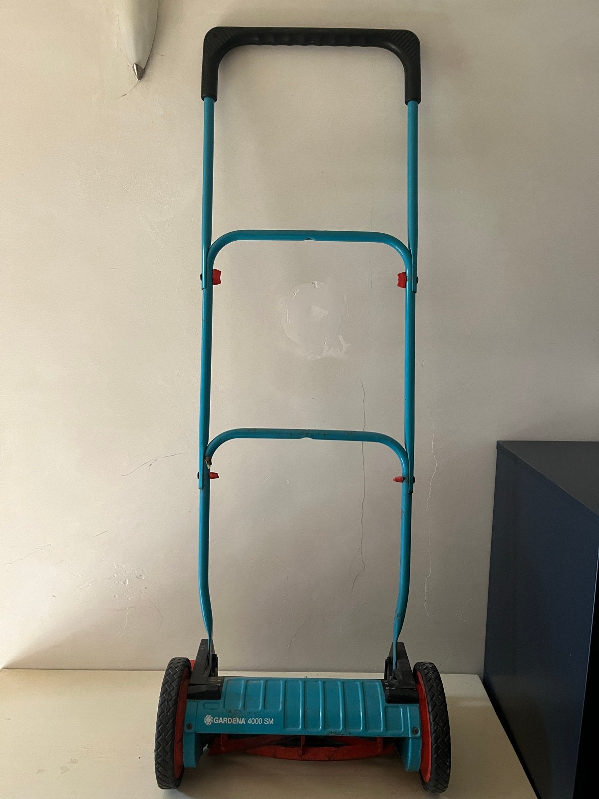 Gardena handgrasmaaier 4000 SM, Ophalen, Gebruikt, Handgrasmaaier, 30 t/m 39 cm