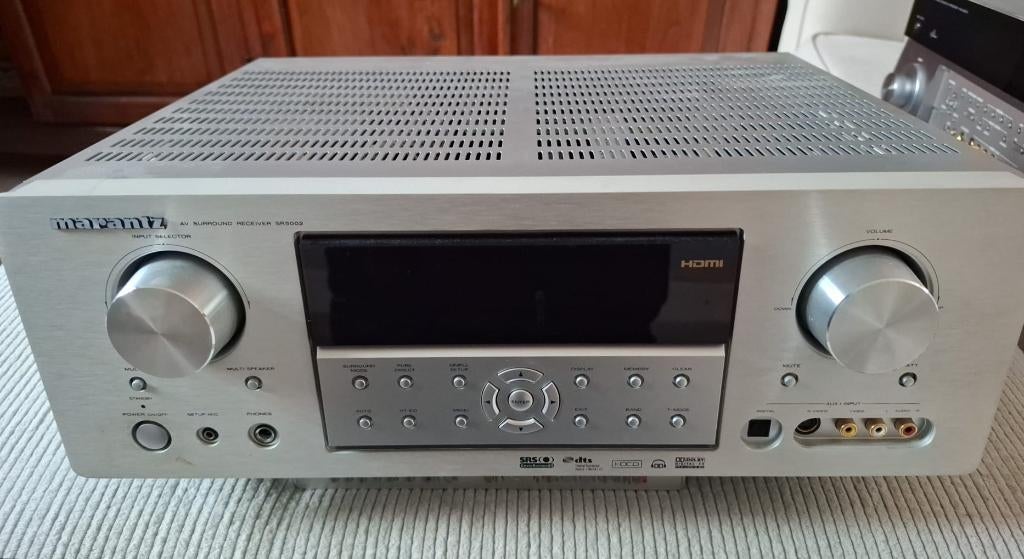 Marantz SR5002 audio video receiver versterker sr 5002 hdmi, Audio, Tv en Foto, Marantz, Gebruikt, Ophalen of Verzenden, 60 tot 120 watt