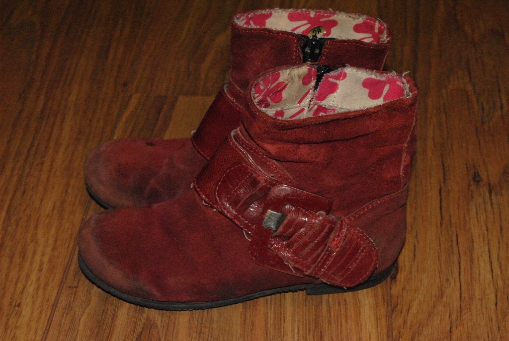 Bordeau suede laarsjes laarzen enkellaarsjes Miss Sixty m 28, Gebruikt, Ophalen of Verzenden, Laarzen, Miss Sixty