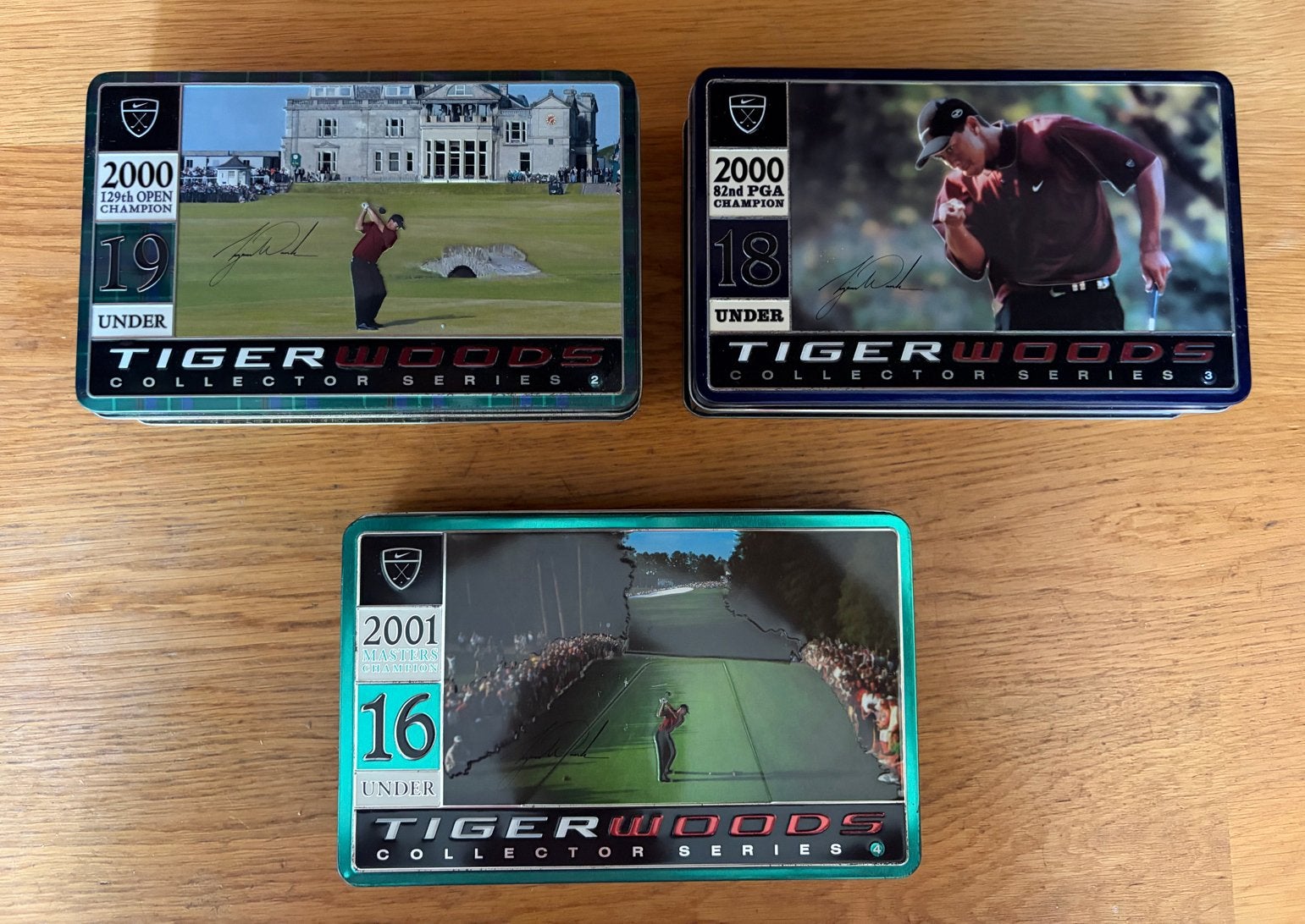 Tiger Woods Collector Series Golfballen (3 sets), Ophalen of Verzenden, Zo goed als nieuw