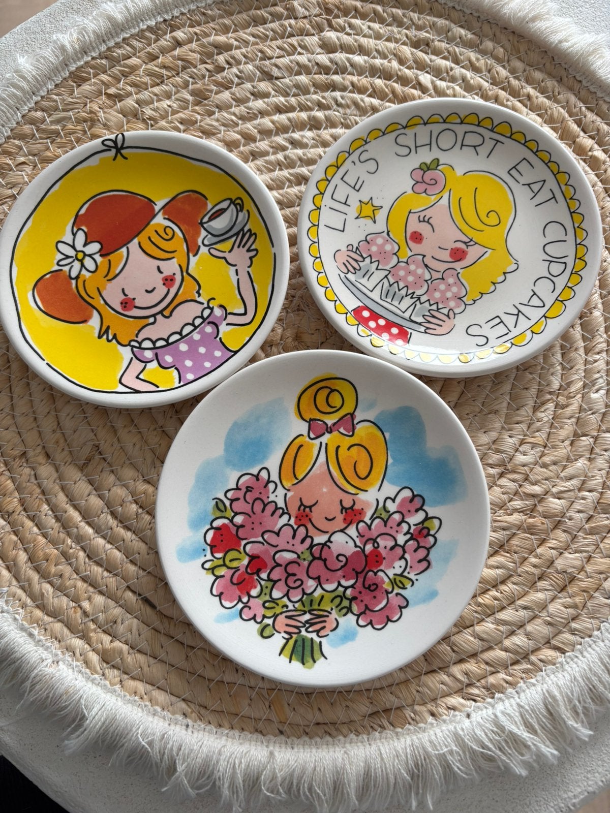 Kleine bordjes Blond Amsterdam, Ophalen of Verzenden, Nieuw, Bord