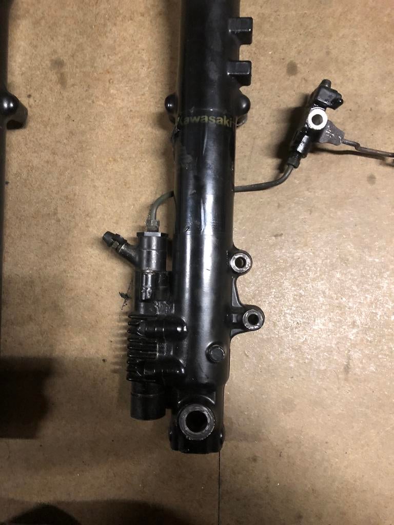 Kawasaki GPZ 400 1985-1989 Voorvork met balhoofd, Motoren, Gebruikt, ., Ophalen of Verzenden, .