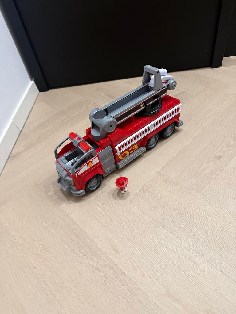 Paw Patrol Marshall Transformerende Brandweerauto, Ophalen of Verzenden, Zo goed als nieuw