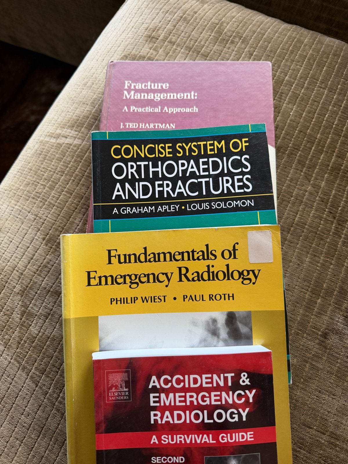 Medische boeken: Radiologie, Orthopedie & Fractuurbeheer, Boeken, Ophalen of Verzenden, Beta, Gelezen, WO