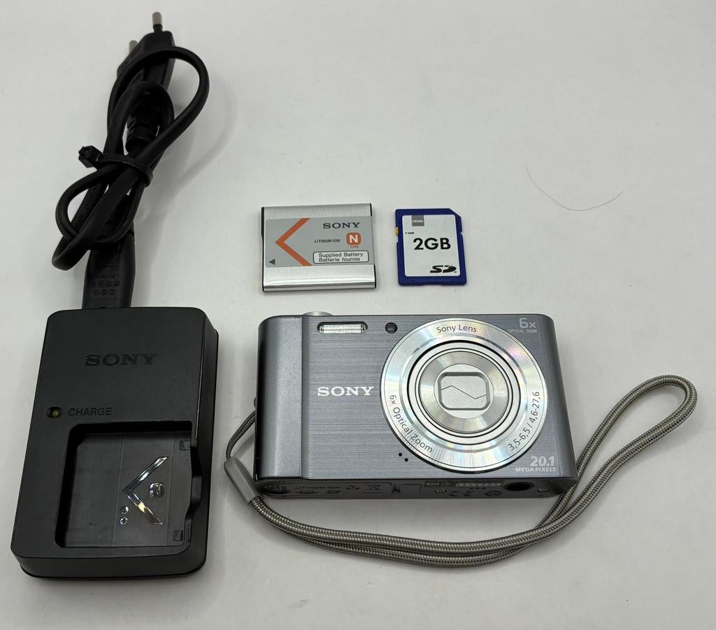 Sony Cyber-shot DSC-W810 - compact camera, Audio, Tv en Foto, Fotocamera's Digitaal, Ophalen of Verzenden, Zo goed als nieuw, Sony