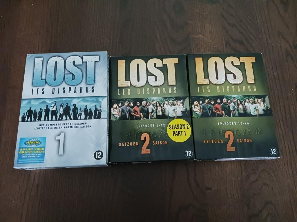 Lost Seizoen 1 & 2 DVD Boxset, Ophalen, Boxset, Drama, Zo goed als nieuw