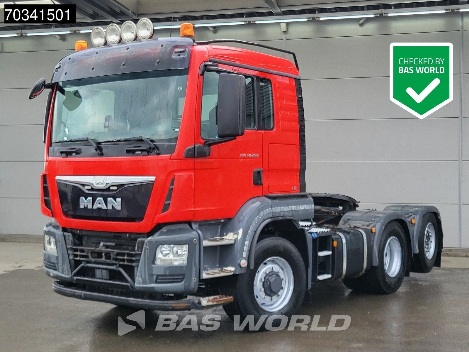 MAN TGS 26.480 6X2 Hydrodrive Manual Lift+Lenkachse Hydrauli, Auto's, Stof, Euro 6, MAN, Bedrijf
