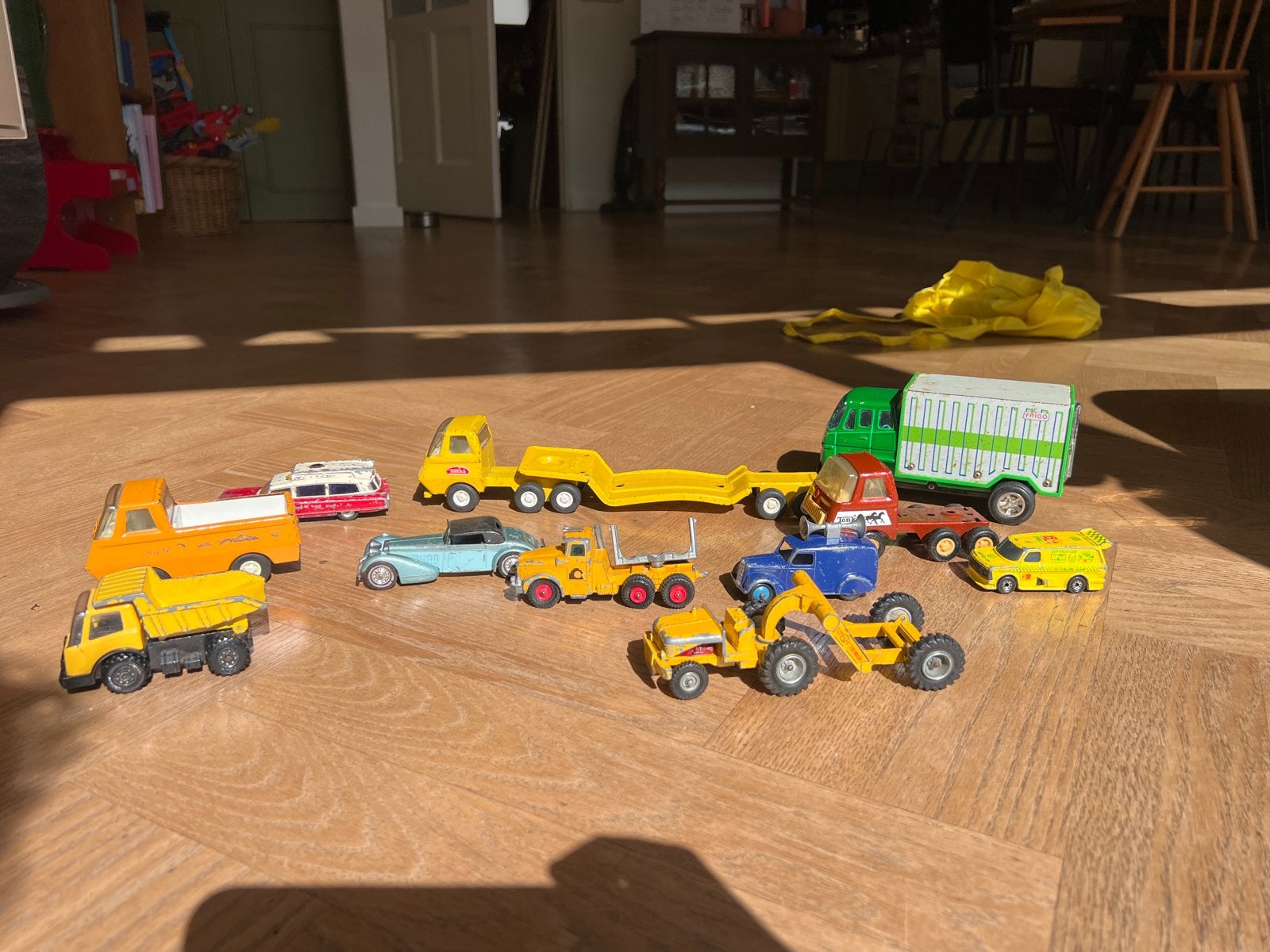 Vintage speelgoedauto's  - Matchbox/Corgi toys/tonka, Ophalen of Verzenden, Gebruikt