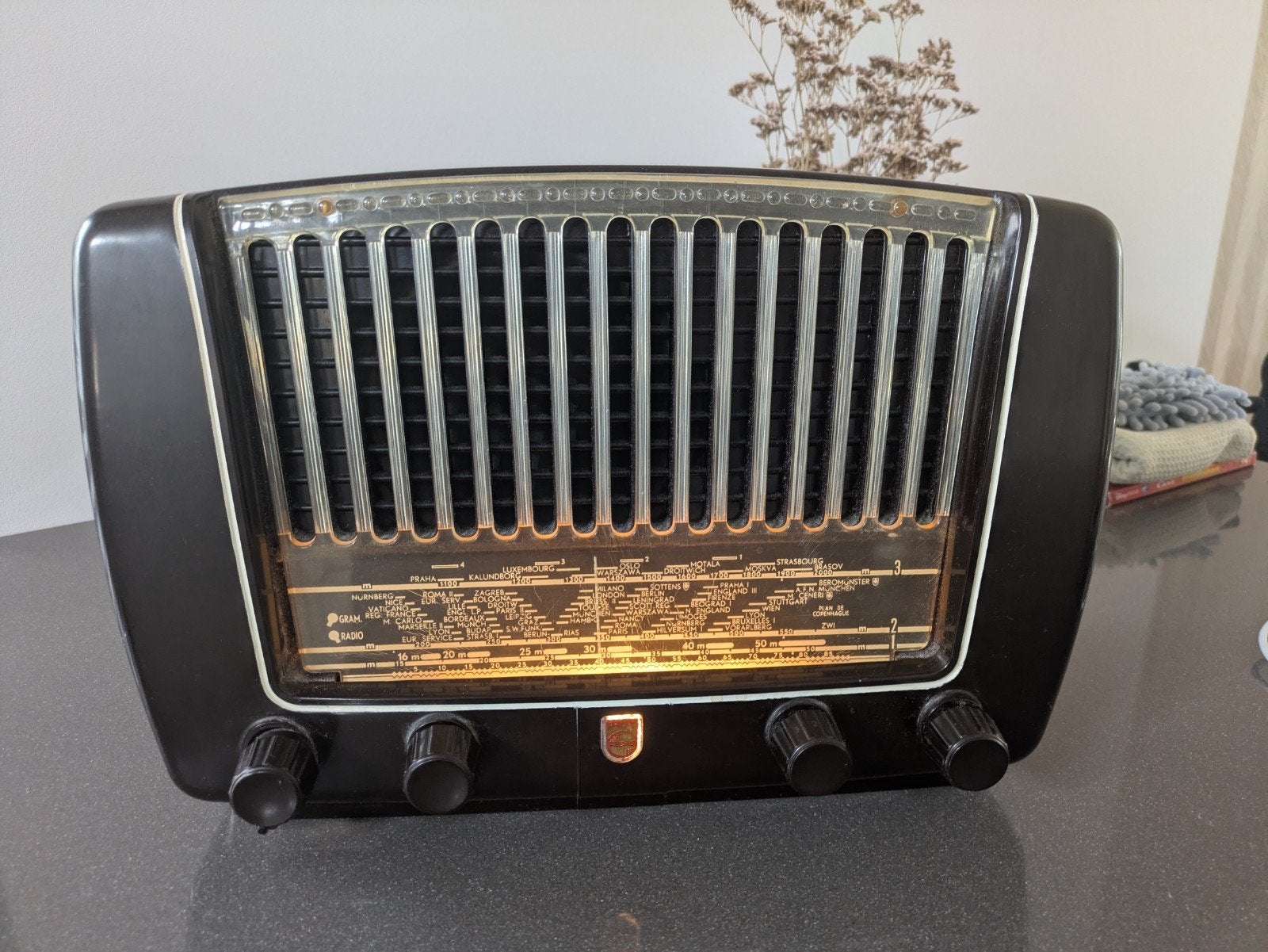 Philips BX310A buizen radio | mooi exemplaar, Ophalen