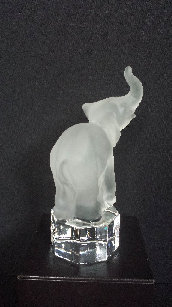 GOEBEL beeldje OLIFANT ~ Frosted KRISTAL ~ 13,5 cm Hoog, Ophalen of Verzenden, Zo goed als nieuw, Hummel