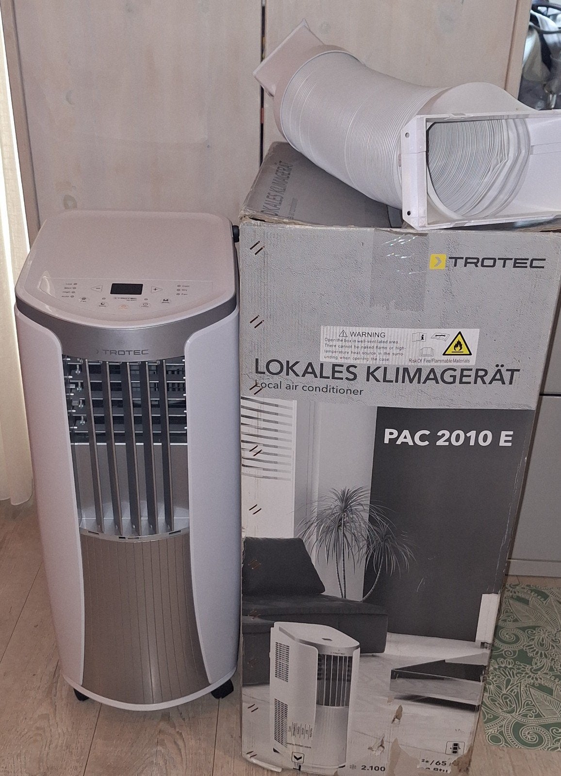 Trotec PAC 7000btu, Ophalen, Gebruikt, Minder dan 60 m³, 3 snelheden of meer