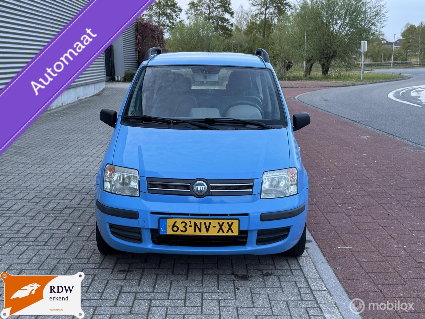 FIAT PANDA AUTOMAAT NETTE AUTO, Auto's, Gebruikt, 1242 cc, 1064 kg, Origineel Nederlands