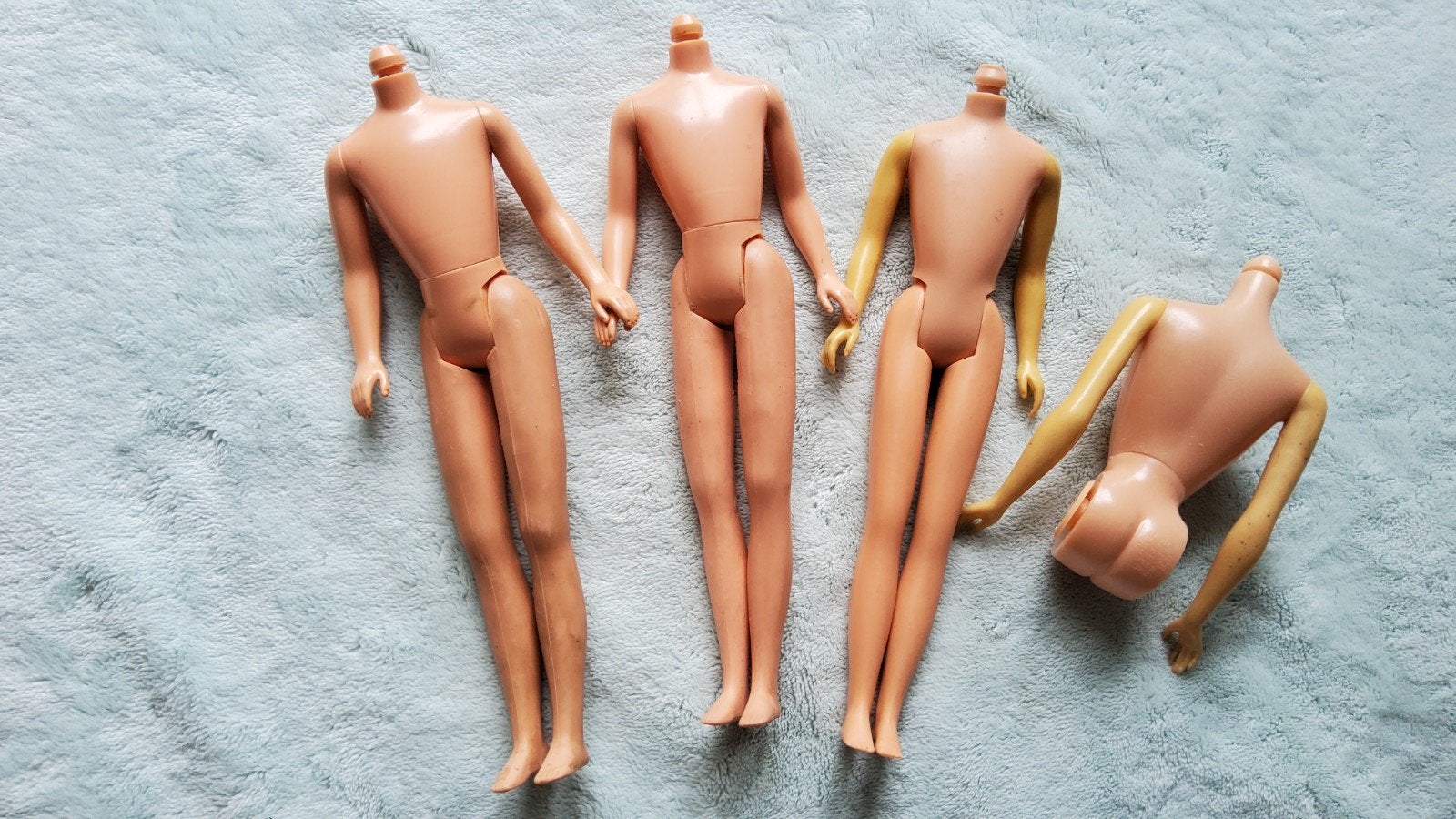 Vintage Barbie Mattel 4 lichamen Skipper de Barbie is Japan, Ophalen of Verzenden, Zo goed als nieuw, Fashion Doll