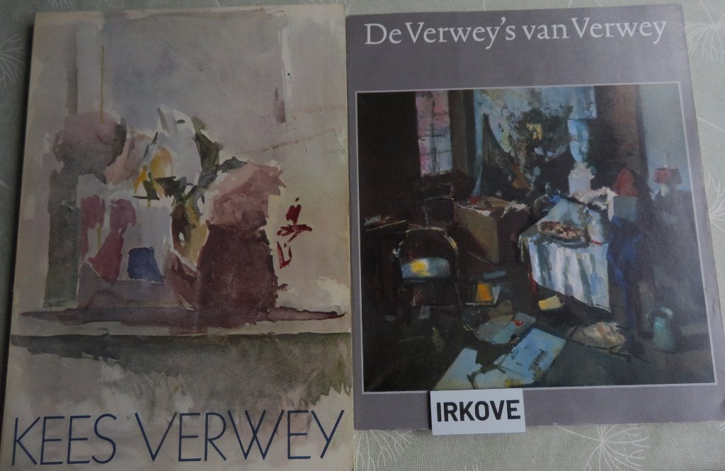 KEES VERWEY EN DE VERWEY'S VAN VERWEY * 2 Stuks *, Verzenden, Zo goed als nieuw, Schilder- en Tekenkunst