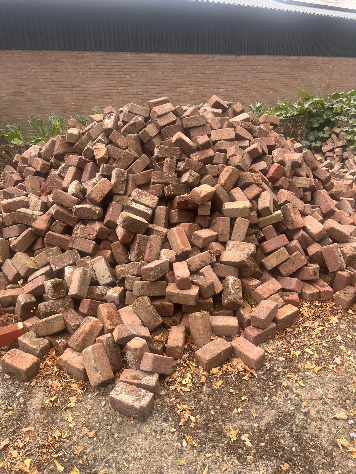 Gebruikte bakstenen - Ideaal voor tuinpad of terras, Overige materialen, Gebruikt, Klinkers, Ophalen of Verzenden