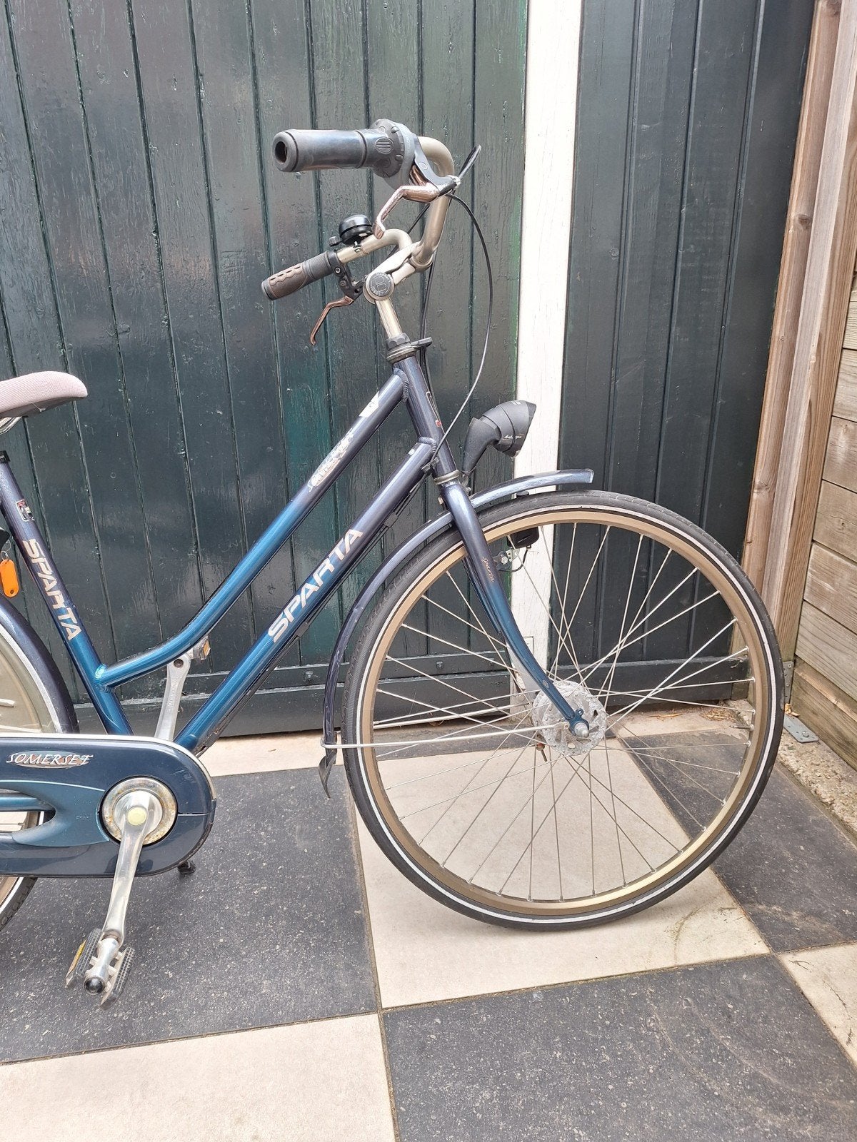 Sparta Sommerset damesfiets 51cm, 7 versnellingen, Sparta, Gebruikt, Versnellingen, Ophalen of Verzenden