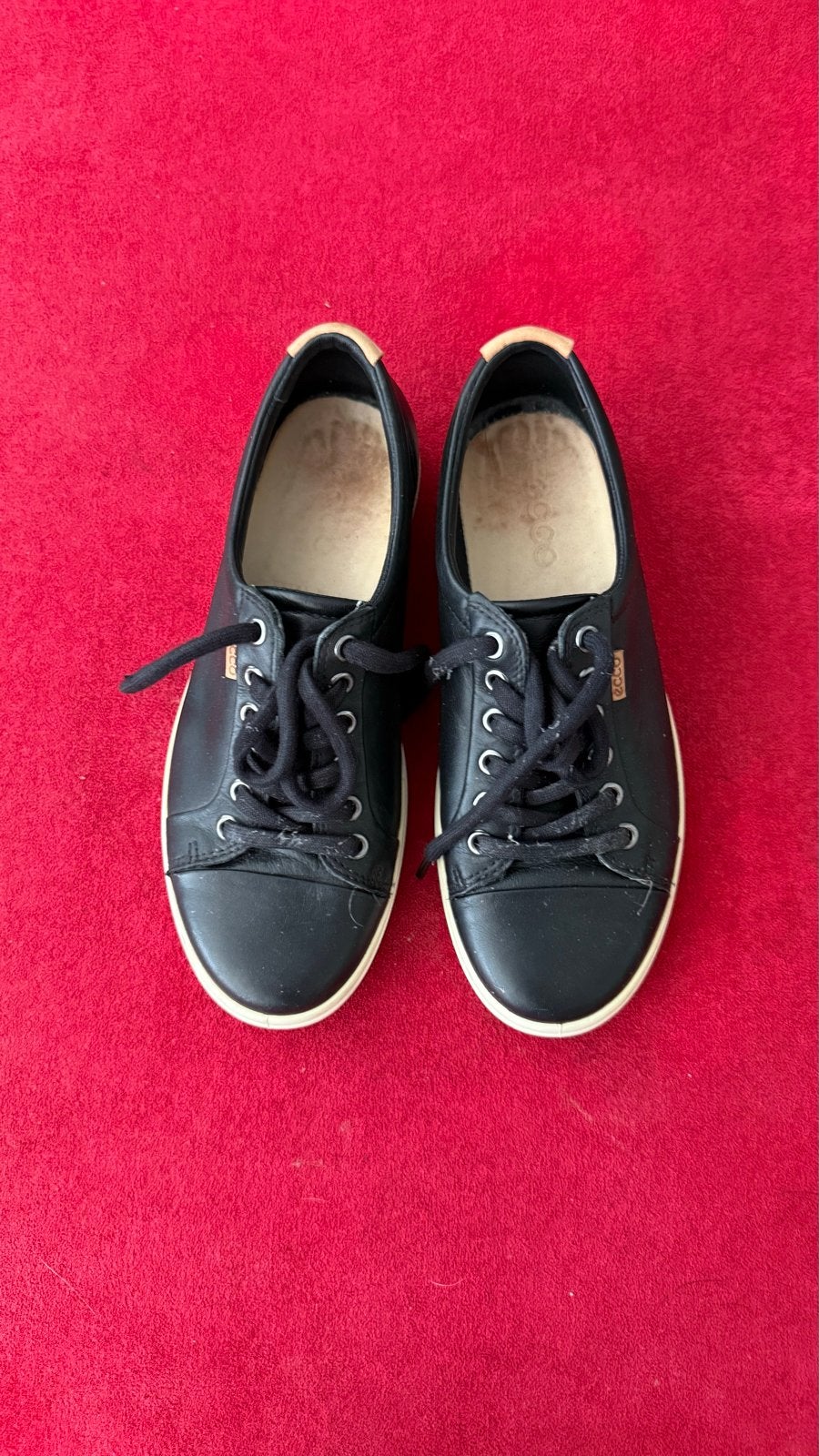 Zwarte Ecco sneakers - Maat 38 nieuw zonder doos, Ophalen of Verzenden, Gedragen, Zwart, Sneakers of Gympen
