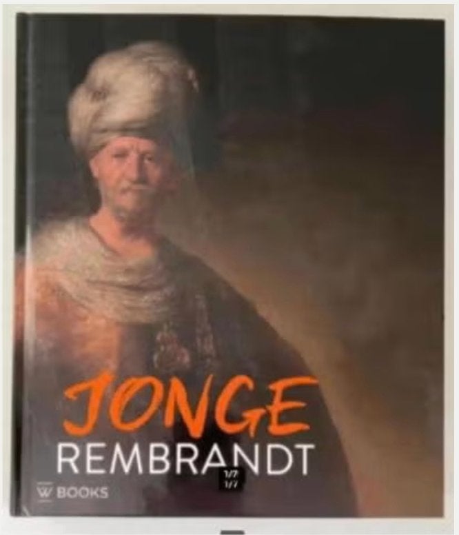 Jonge Rembrandt 1624-1634, Ophalen of Verzenden, Zo goed als nieuw, Schilder- en Tekenkunst