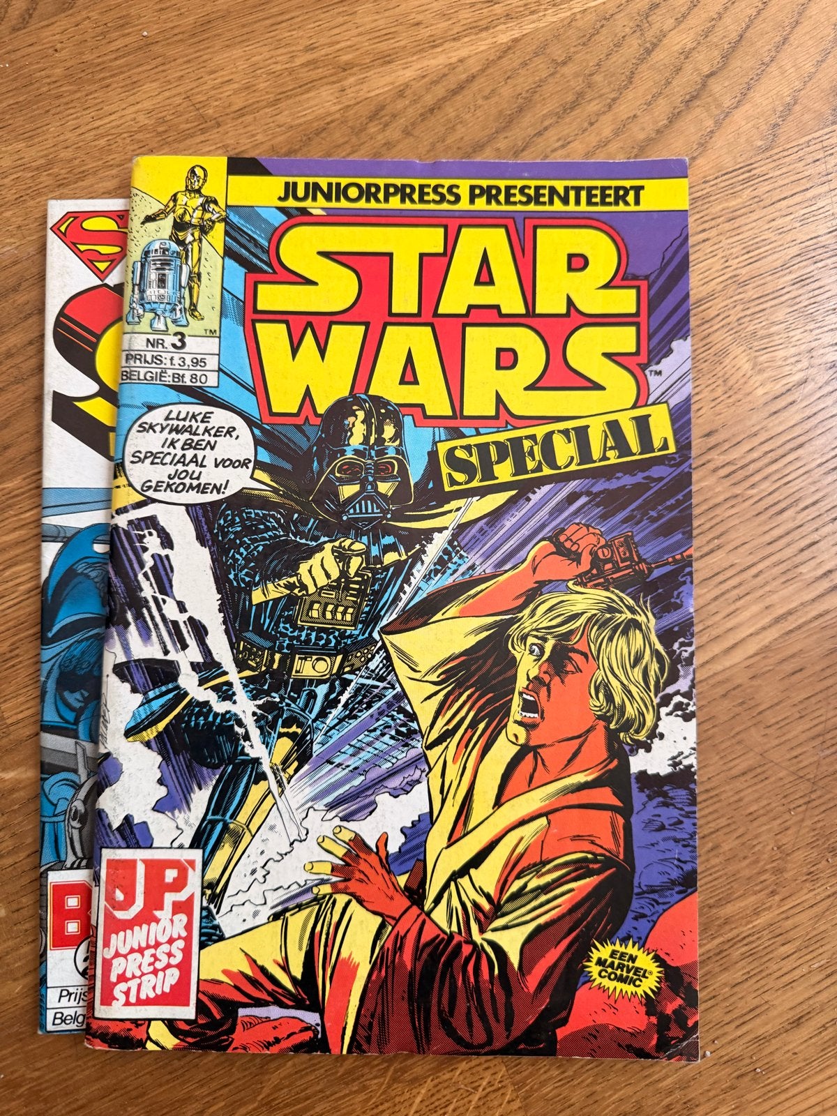Vintage Juniorpress Stripboeken: Star Wars, Superman, MASK, Boeken, Meerdere stripboeken, Ophalen of Verzenden, Gelezen
