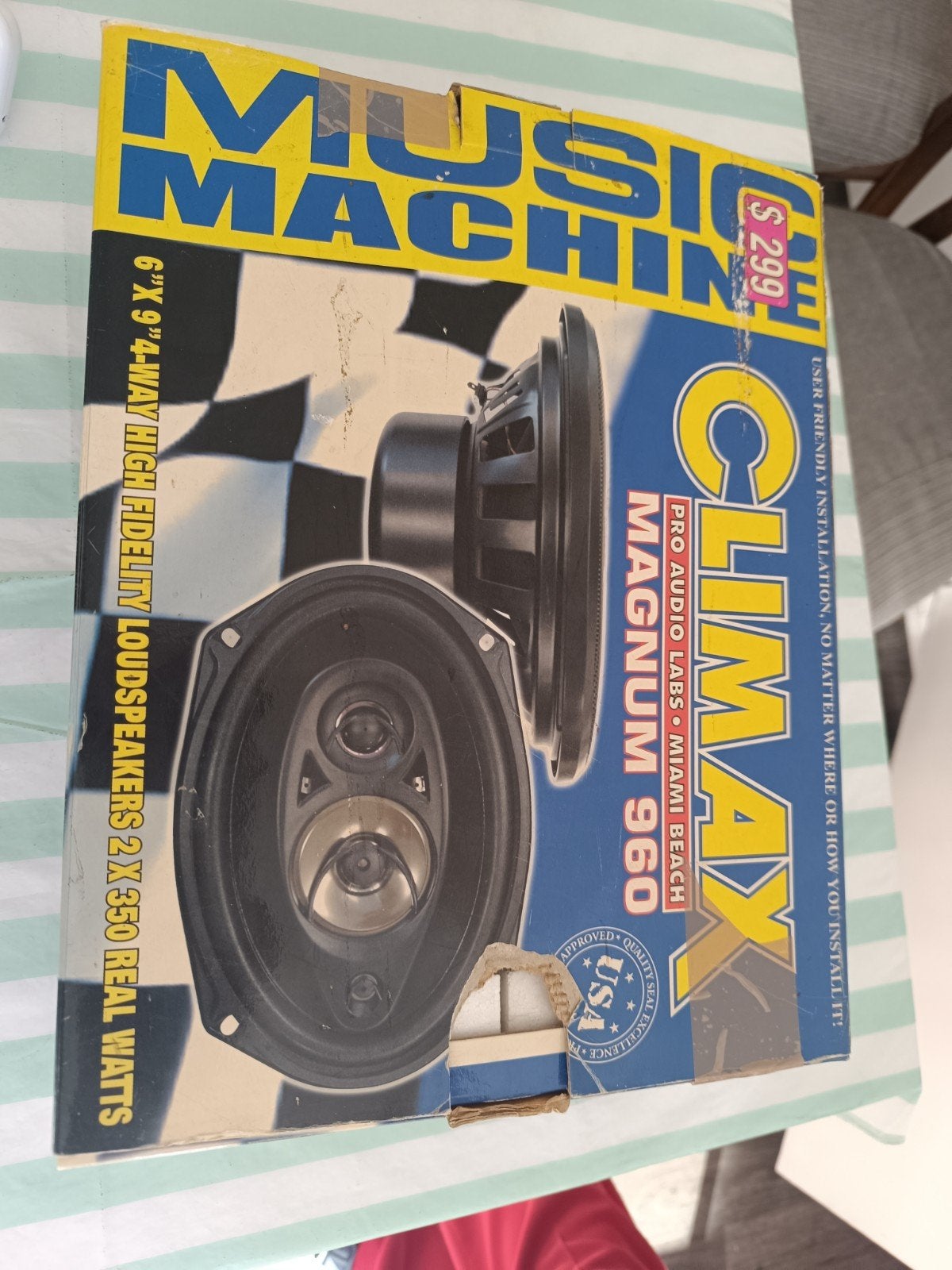 Climax Magnum 960 6x9 inch 4- way luidsprekers, Auto diversen, Ophalen, Nieuw