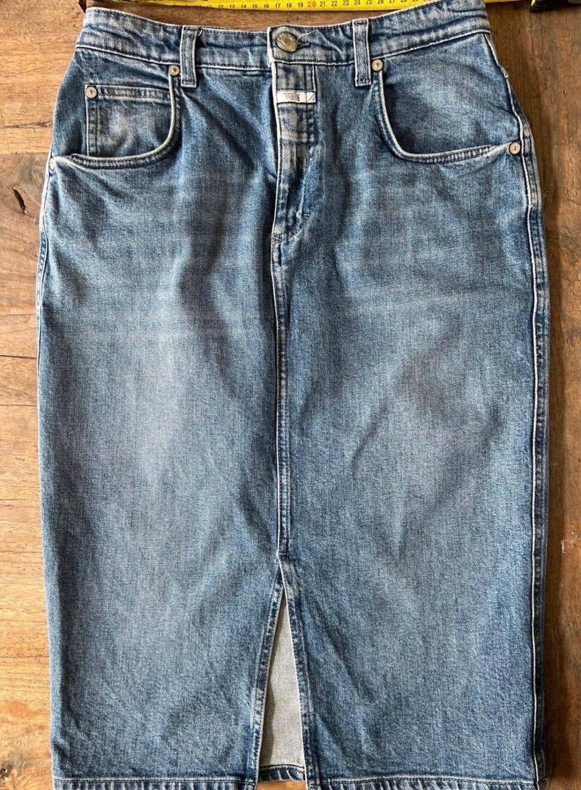 Closed spijkerrok maat 36 (S) - Zo goed als nieuw, Blauw, Ophalen of Verzenden, Zo goed als nieuw, Maat 36 (S)